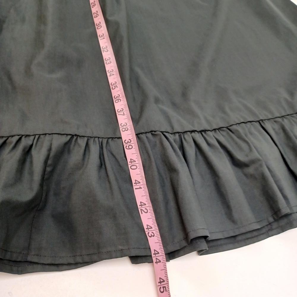 Rails Rumi Midi Dress Size XS Women Smocked Bodice Square Neck Sleeveless Black - Picture 10 of 12